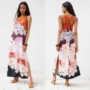 NWT Anthropologie Maeve Floral Maxi Dress